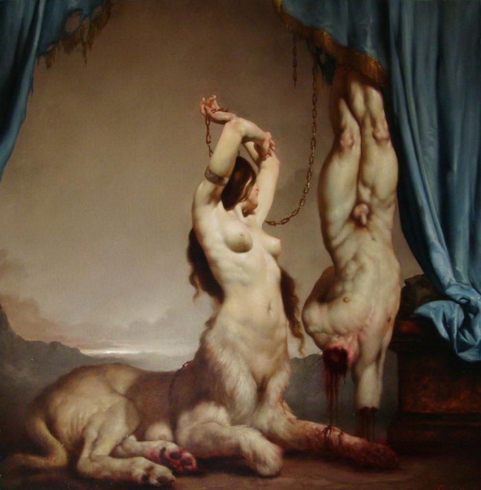 Словно из прошлых веков: картины Roberto Ferri 