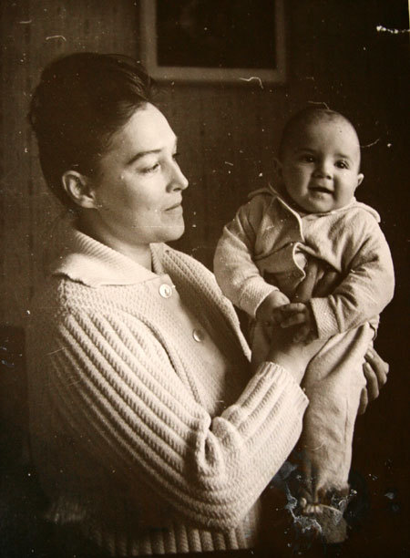 Александра ЗАВЬЯЛОВА с сыном