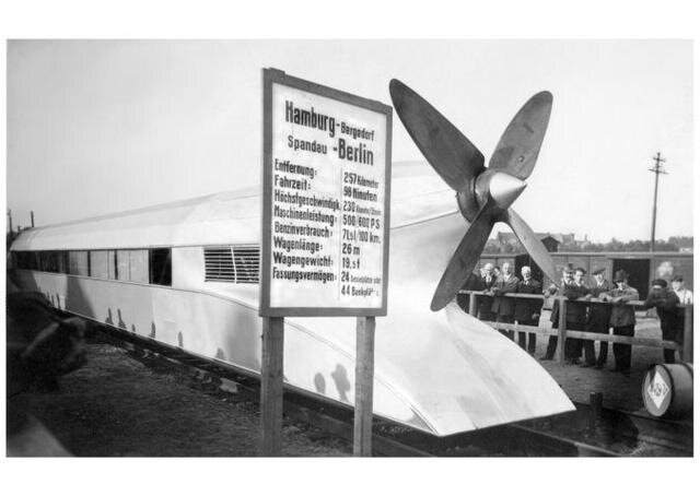 Пропеллеровоз Schienenzeppelin Пропеллеровоз Schienenzeppelin