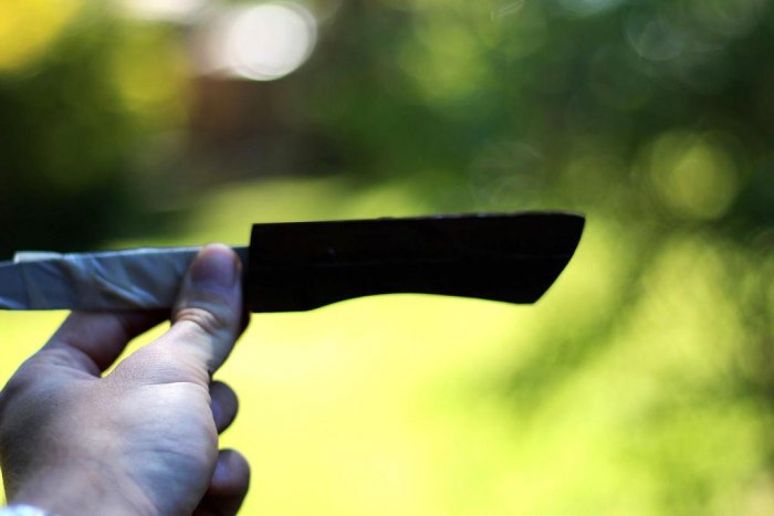 Как восстановить нож, если отломалась ручка Как восстановить нож, если отломалась ручка мужское хобби