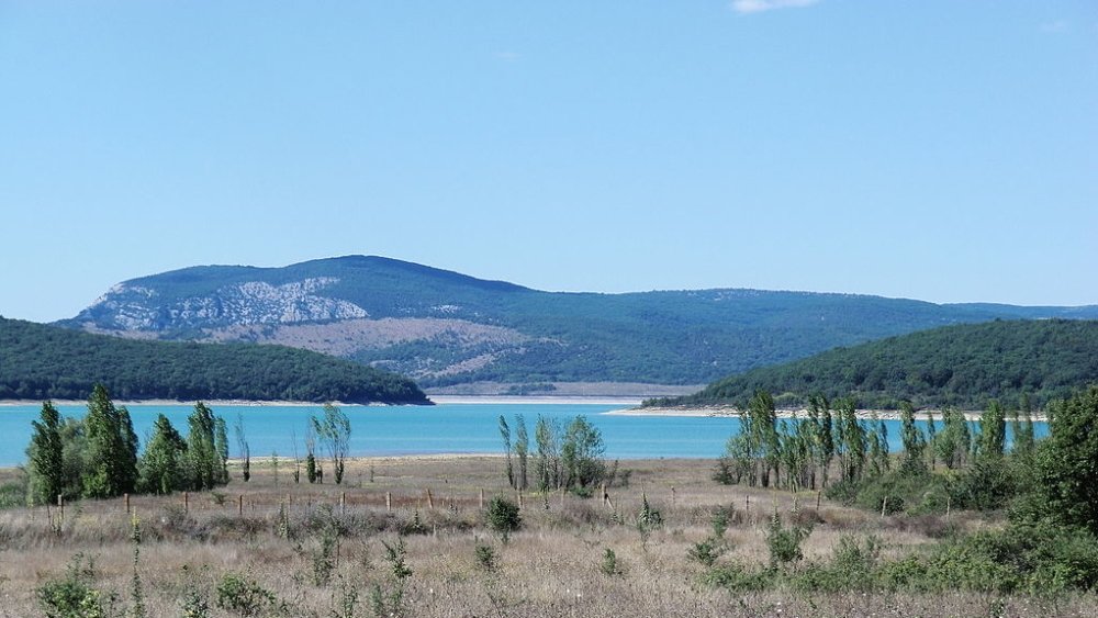 Чернореченское водохранилище в Севастополе