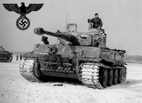 Битва при Балатоне. Разгром немецких танков.