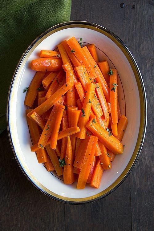 Глазированная морковь еда, овощи