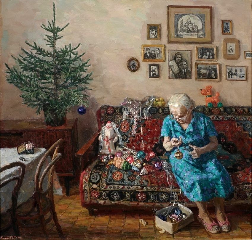 Егор Зайцев, «Рождественская елка», 1996 год.
