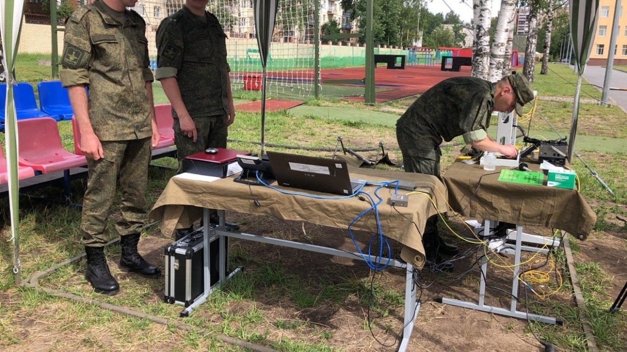 Военные ВВО отработали задачи по организации связи в рамках проверки войск в Хабаровске