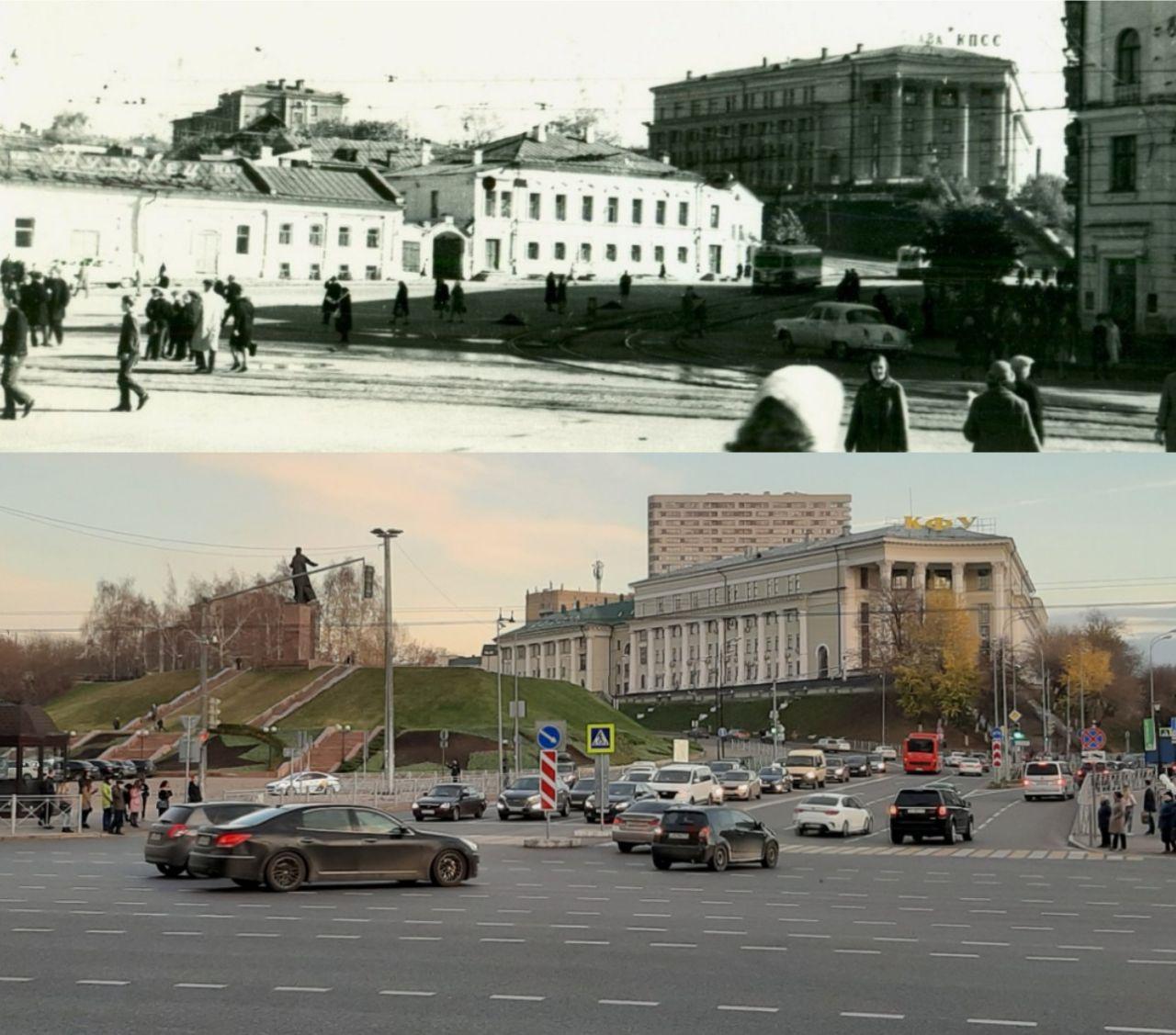 Казань площадь Куйбышева 1960