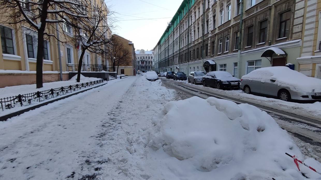 Инвалиды Петербурга не могут передвигаться по городу из-за неубранного снега