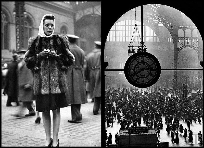 Прощание американки. Пенсильванский вокзал. 1943