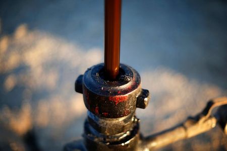 FILE PHOTO: An oil pump is seen near Bakersfield, California October 14, 2014. REUTERS/Lucy Nicholson