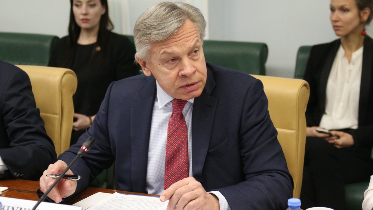 Пушков: плакаты с Калининградом в составе ФРГ скрывают идеологические сюрпризы