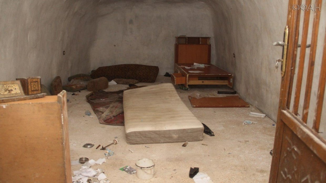 Корреспонденты ФАН спустились в «подземный город» террористов на северо-западе Сирии