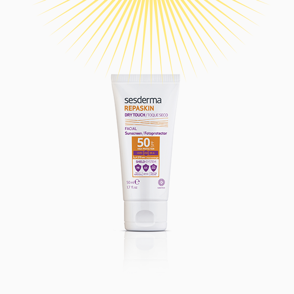 Солнцезащитный крем-гель Repaskin Dry Touch SPF 50, Sesderma