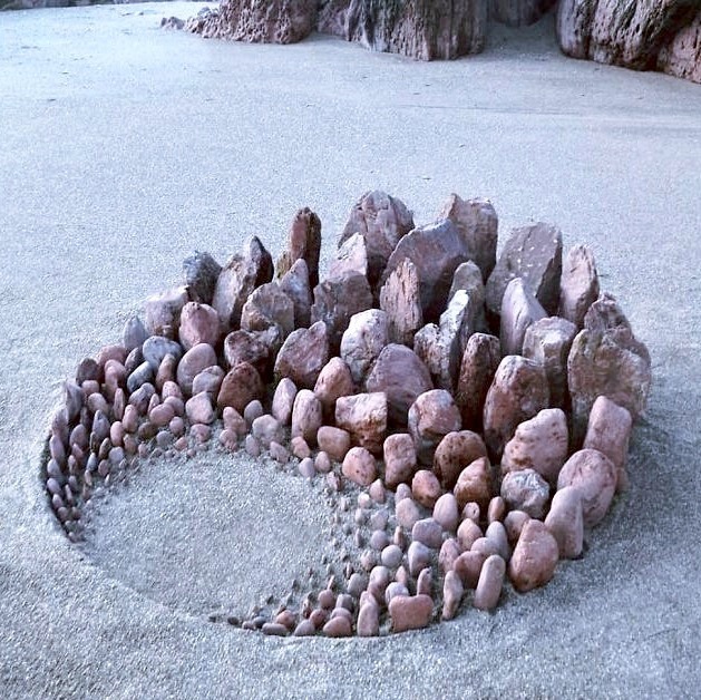 Мандала из камня от Джона Формана декор,мастерство,творчество