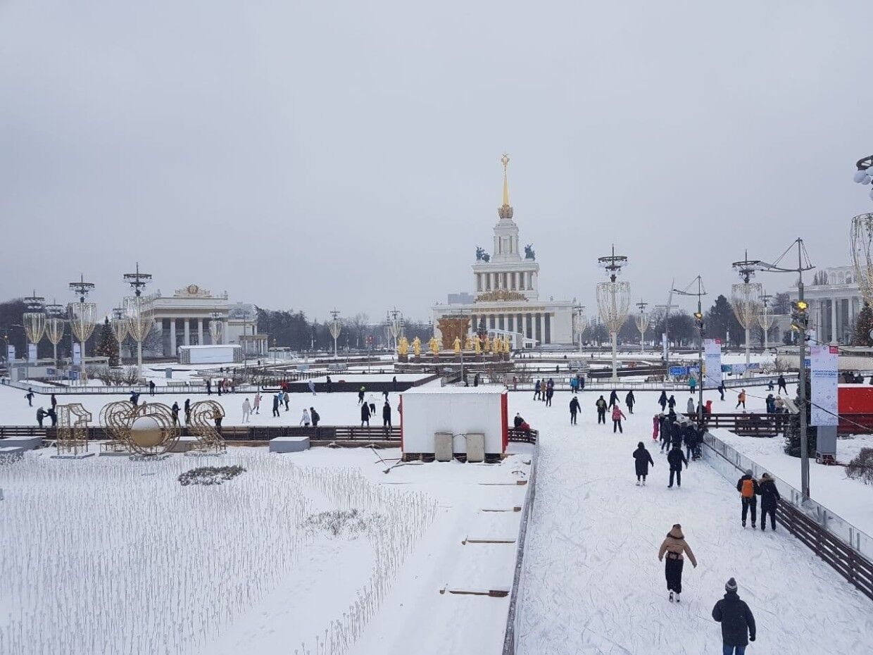 Высота снежного покрова в Москве приближается к месячной норме