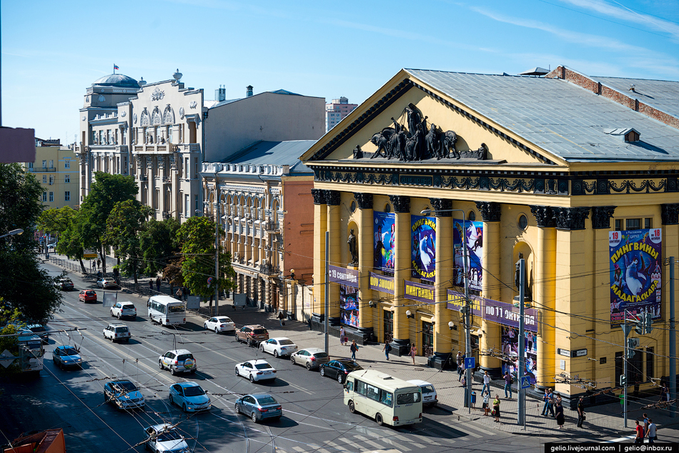 Ростов-на-Дону с высоты птичьего полета