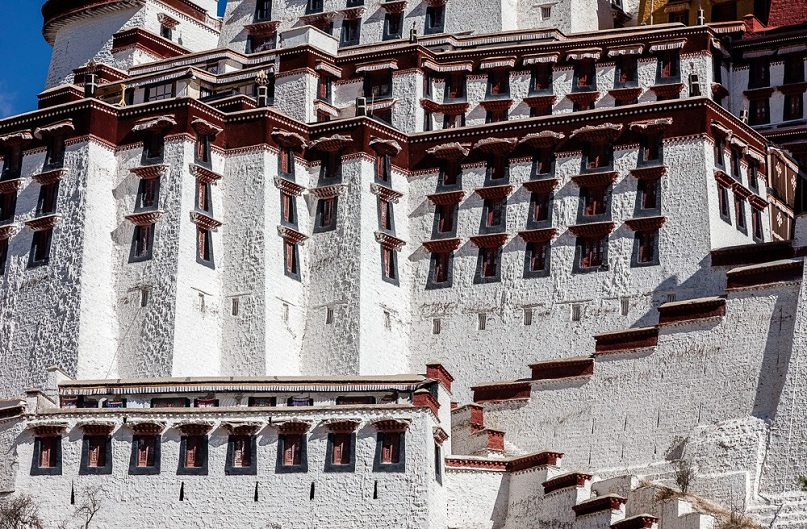 Дворец Потала - Тибет дворец, павильона, возвёл, дворцом, Марпо, Поталы, Далайламы, является, бегают, комплекс, Потала, состоит, часть, центре, правительства  Большой, покоев, регента, наставника, являлся, далайламы