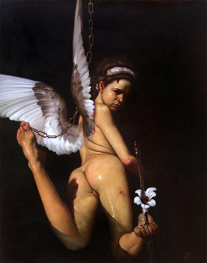 Словно из прошлых веков: картины Roberto Ferri 