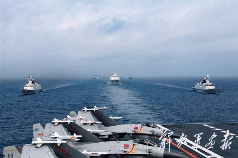 Без России: Китай как основной противник США на море вмф