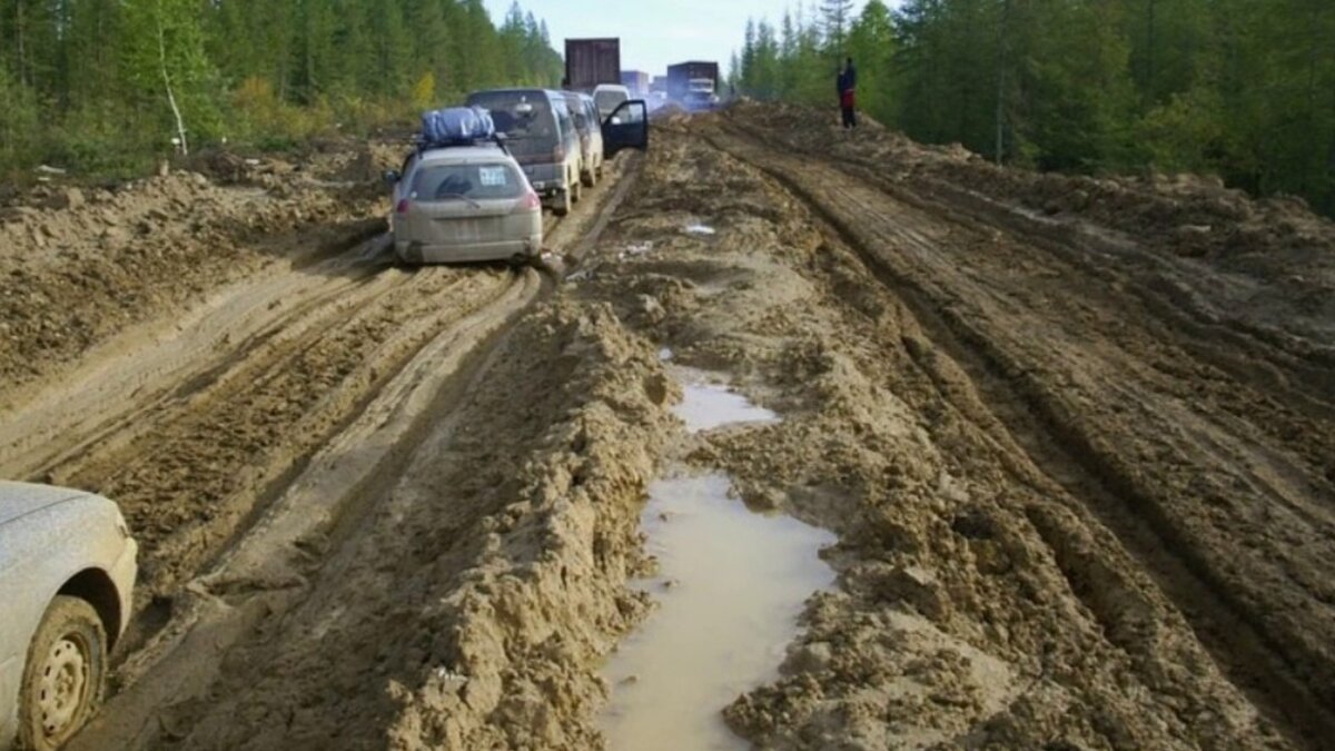 Федеральная дорога "Лена" в 2006г.