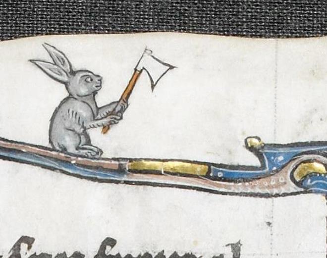 20 кроликов-убийц из средневековых книг: почему именно этих зверьков рисовали такими злобными кролики, средневековых, именно, Ветхого, собаки, читателя, символизируют, Завета, людей, монахам, возможно, присутствует, просто, казалось, политическая, может, подтекст, социальный, забавным, какойто