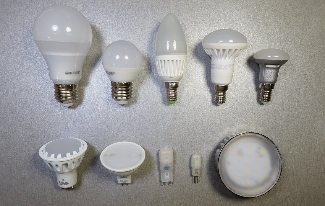 какие бывают светодиодные лампы для дома