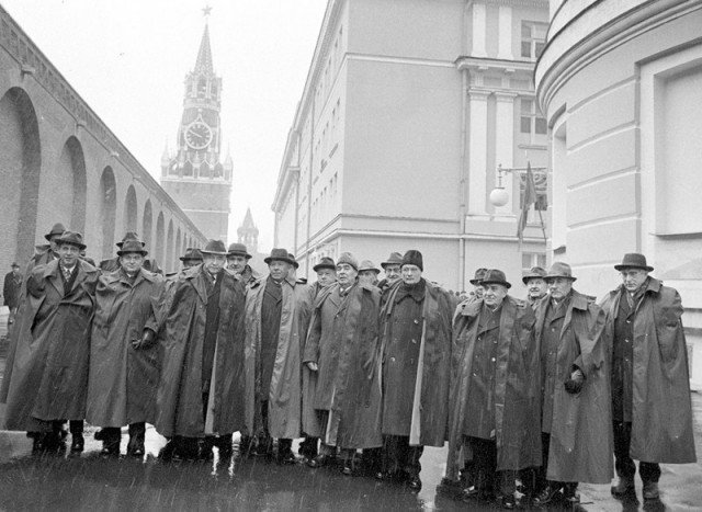  И другие официальные лица... 7 ноября 1975 год, Москва история, люди, мир, фото