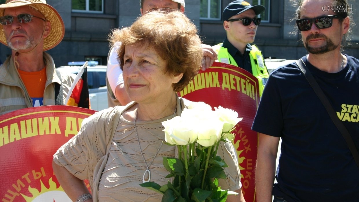 Татьяна Жданок — лидер Русского Союза Латвии
