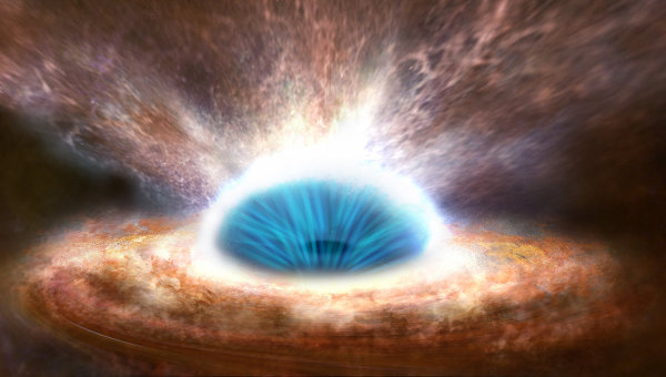 Астроном выяснил, до каких пределов может расти черная дыра