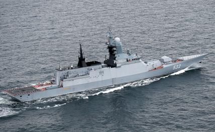 На ото: корвет Балтийского флота (БФ) "Бойкий"