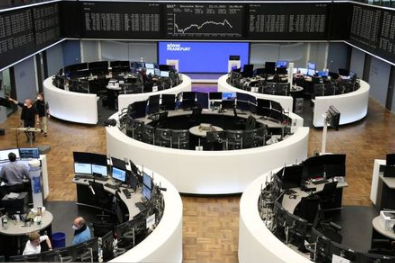 The German share price index DAX graph is pictured at the stock exchange in Frankfurt, Germany, November 23, 2021. REUTERS/Staff