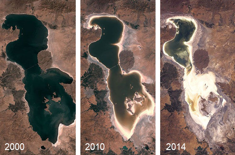 Какие водоемы в скором будущем могут превратиться в пустыню