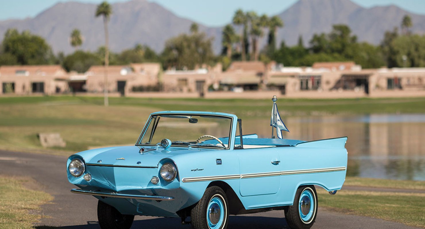 Amphicar — автомобиль амфибия, который не боится суши Автомобили