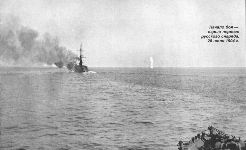 Стрельба залпами – «ноу-хау» японского флота в Цусиме вмф