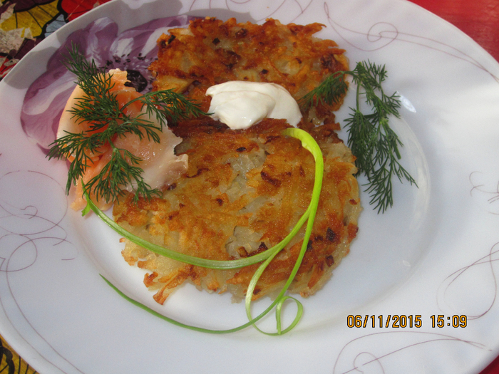 Простые блюда "Драники"