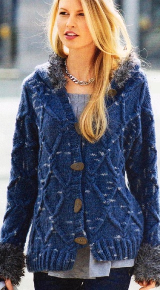 Как связать жакет