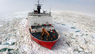 США отправляют в Арктику ледокол. Архивное фото