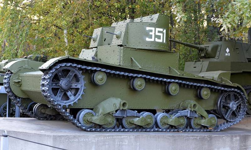 Лёгкие танки СССР в предвоенный период оружие,танки