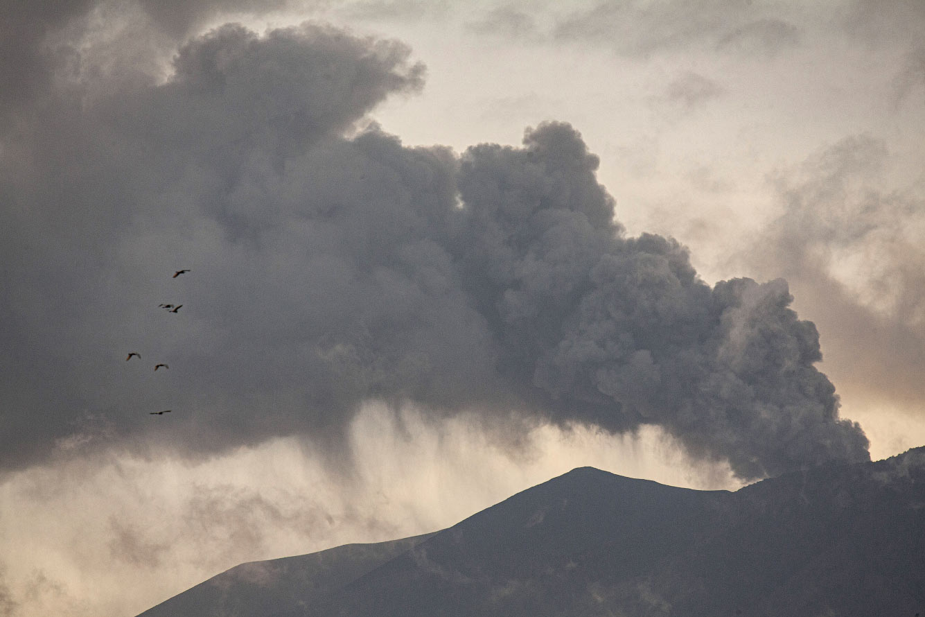 Indonesia Volcano Eruption