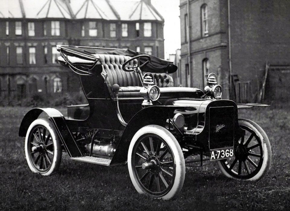 Cadillac Model A Runabout (1902) авто, история, ретро автомобили