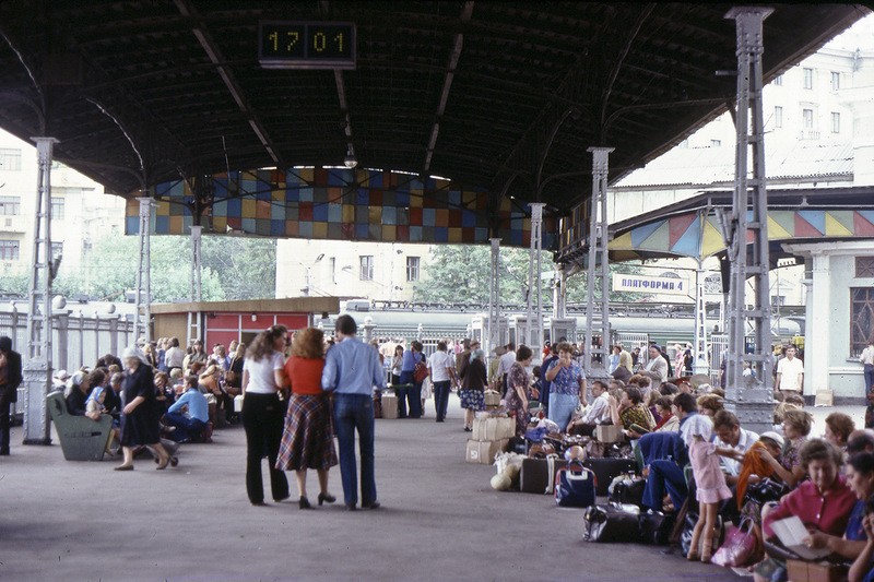 Советская жизнь на фотографиях 1981 года