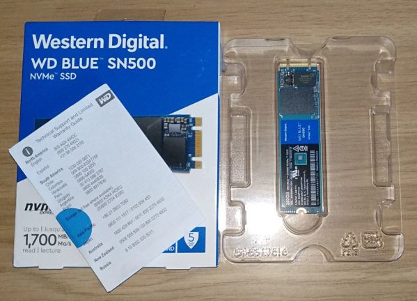 Western Digital Blue SN500 