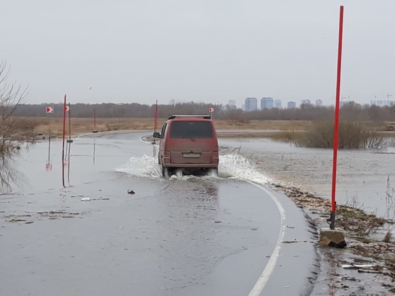 Дорогу Рязань — Заокское — Коростово затопило