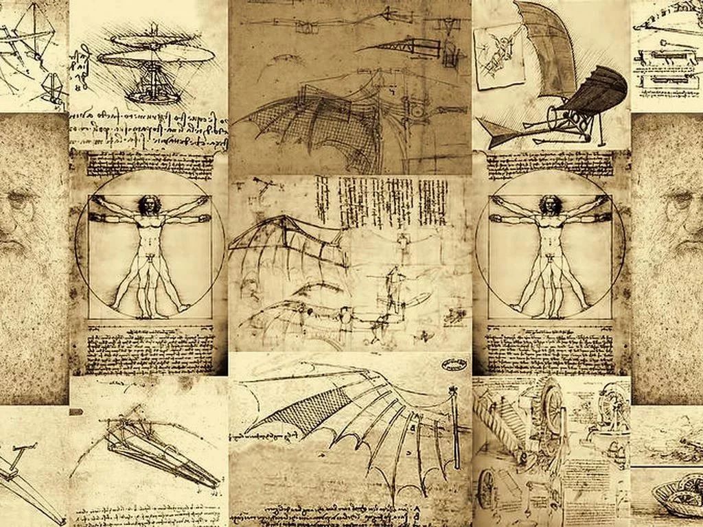 Кто в эпоху возрождения разработал чертеж предка современного вертолета