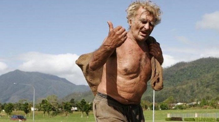 Русский Тарзан Михаил Фоменко провел в труднодоступных джунглях Австралии 60 лет.
