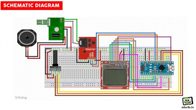 Цифровое радио в ретро стиле на Arduino бытовая техника,видео,гаджеты,электроника