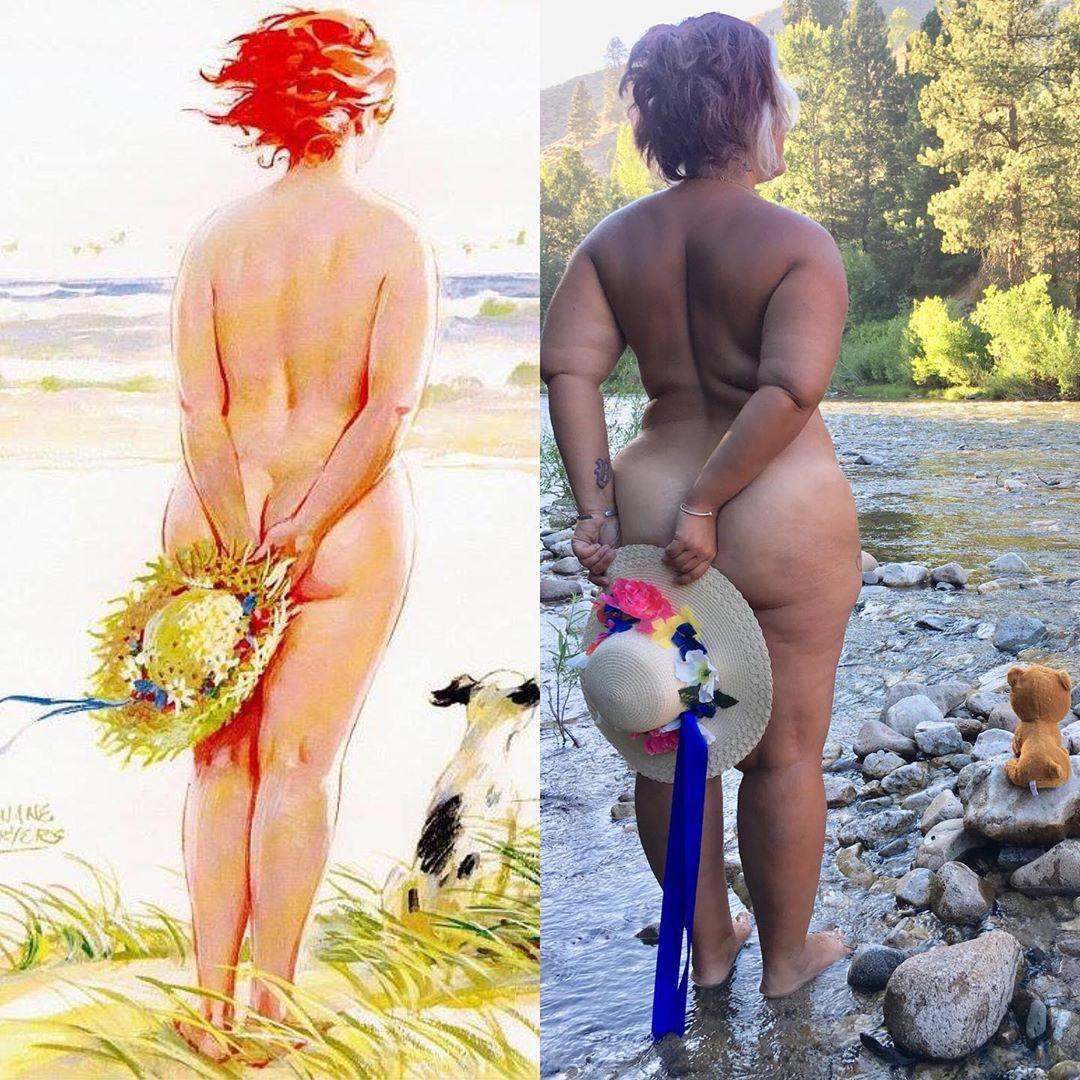 Блогерша наплевала на все стандарты и воссоздала пинап-образы, где лишний вес, — это красиво Блогерша наплевала на все стандарты и воссоздала пинап-образы, где лишний вес, — это красиво