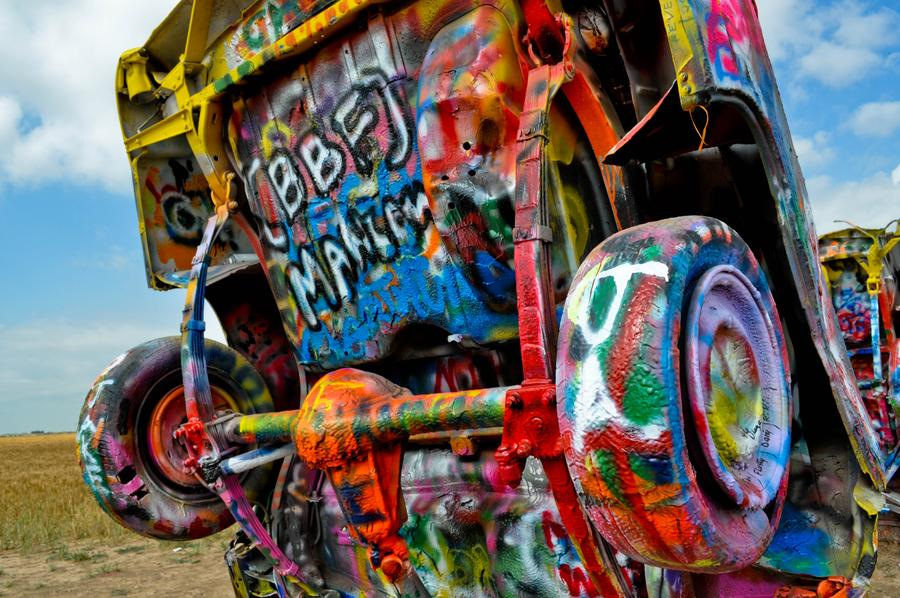 Ранчо Кадиллак — Необычный памятник Американской мечте! Ранчо Кадиллак — Необычный памятник Американской мечте! автомобили,автомобиль,история,машины,НОВОСТИ,тюнинг