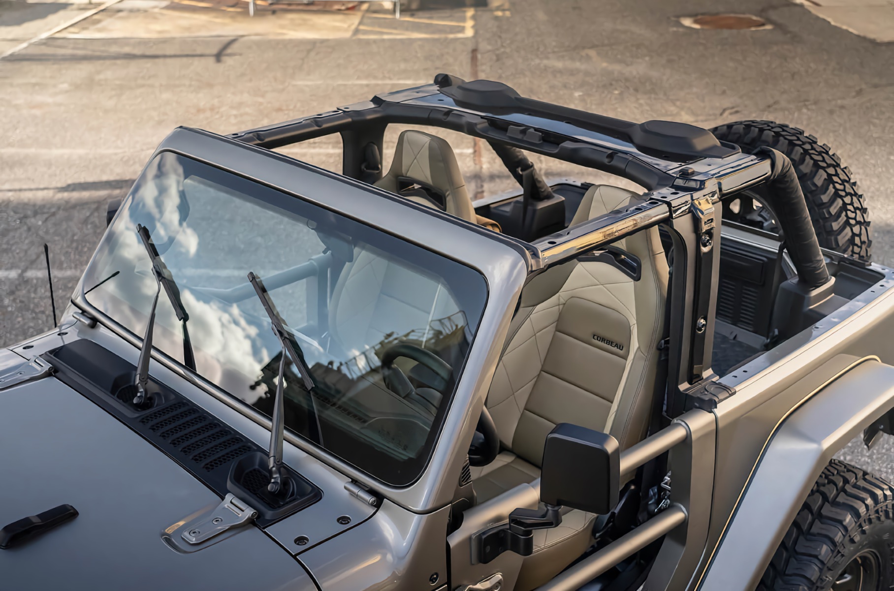 Продавец запчастей для Jeep построил Wrangler в стиле ретро Новости