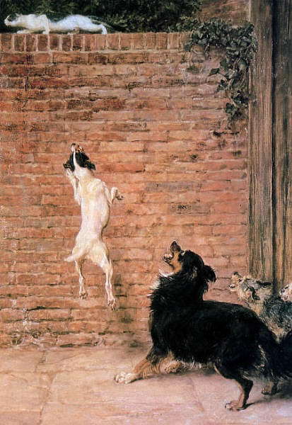 Животные на картинах английского живописца 19 века