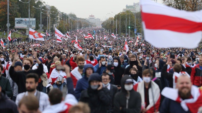 Как прошла очередная воскресная акция протеста в Минске